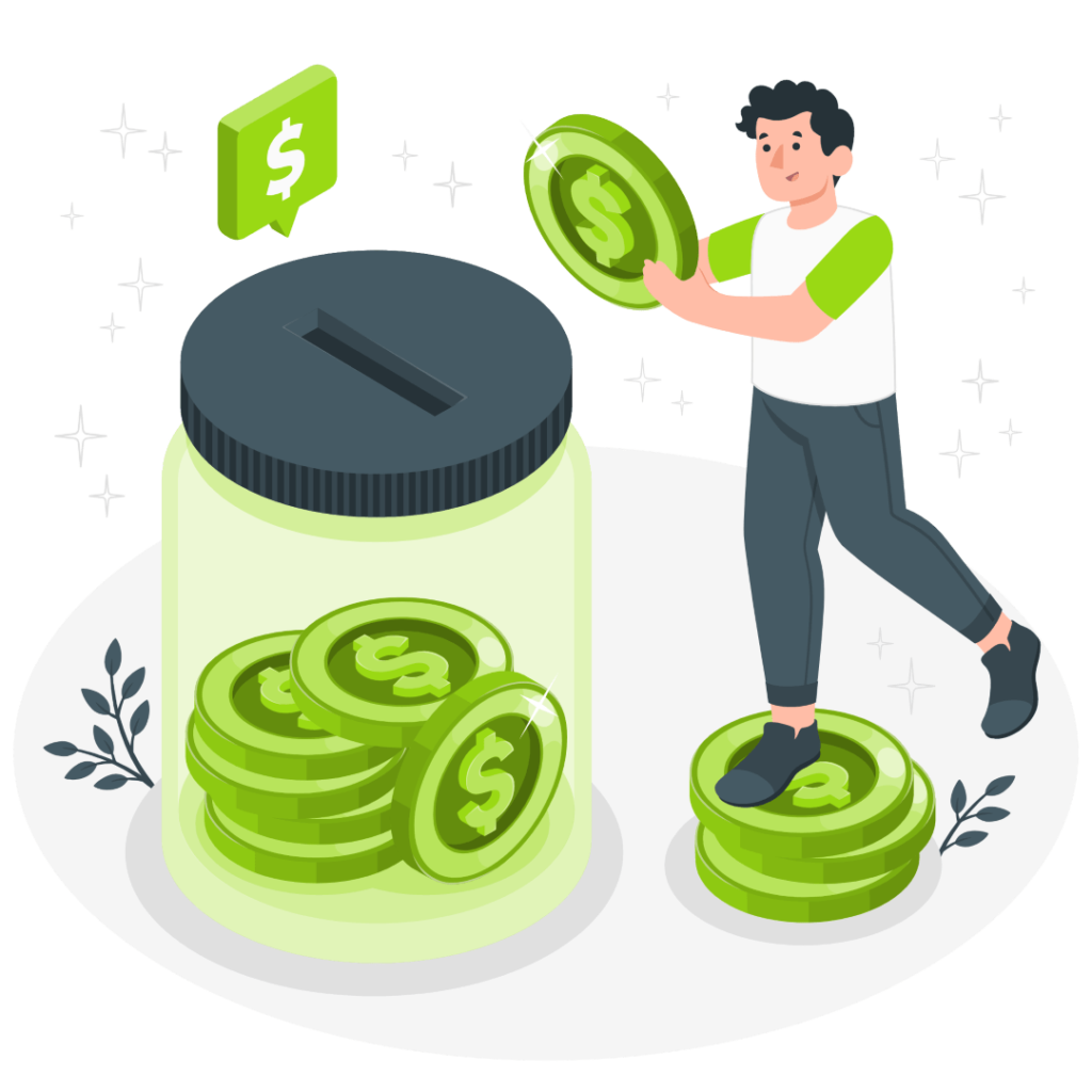 A Person finds himself savings money with info of Best GRD Savings Guides and Blogs - bestgrd